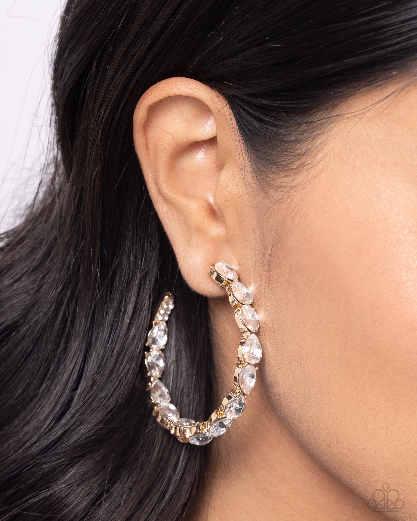 Presidential Pizzazz - Gold Earring