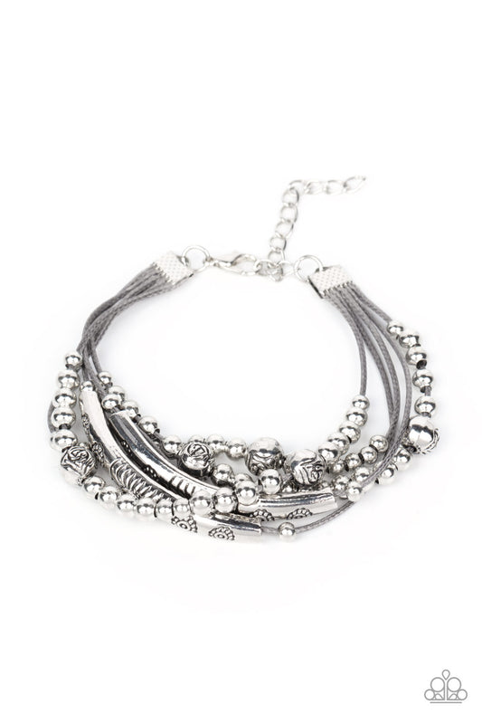 Wanderlust Wanderess - Silver Bracelet