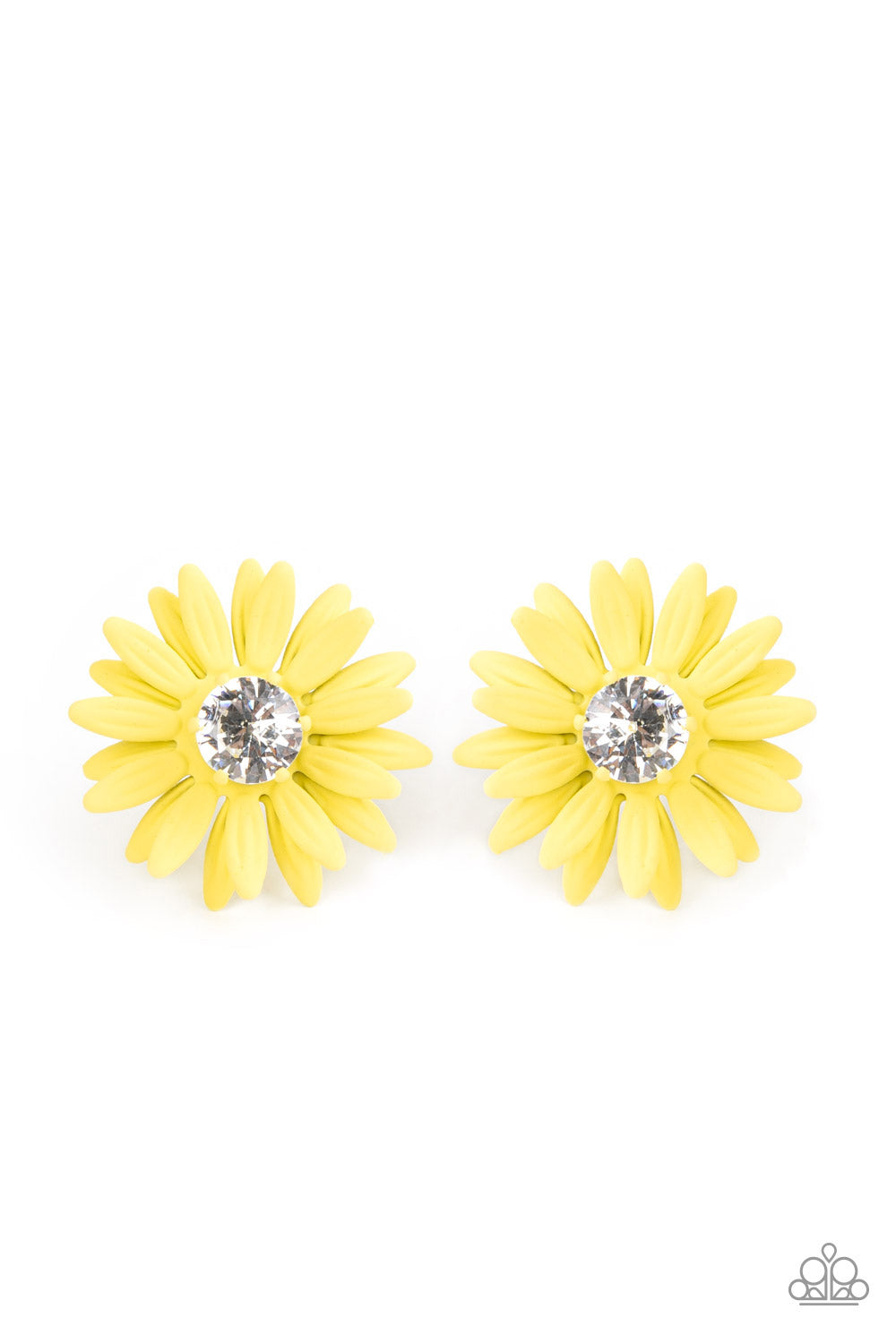 Sunshiny DAIS-y - Yellow Post Earring