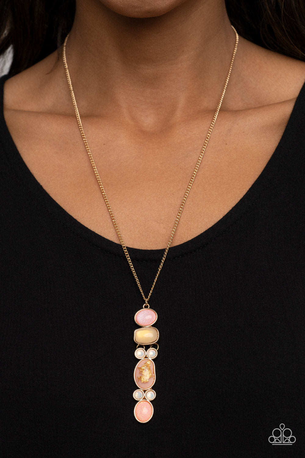 Totem Treasure - Pink Necklace