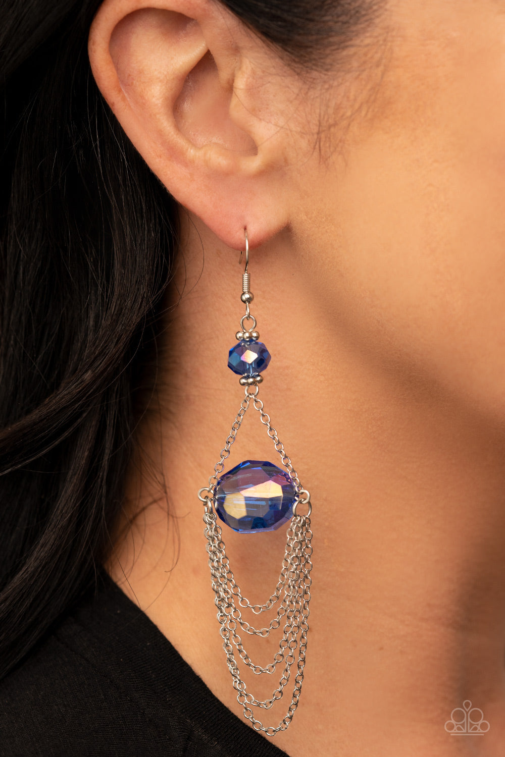 Ethereally Extravagant - Blue Earring