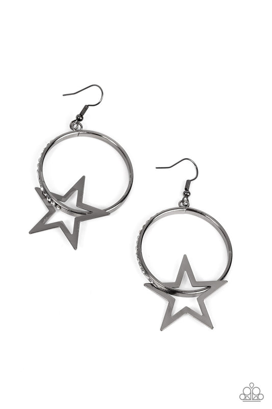 Superstar Showcase - Black Earring