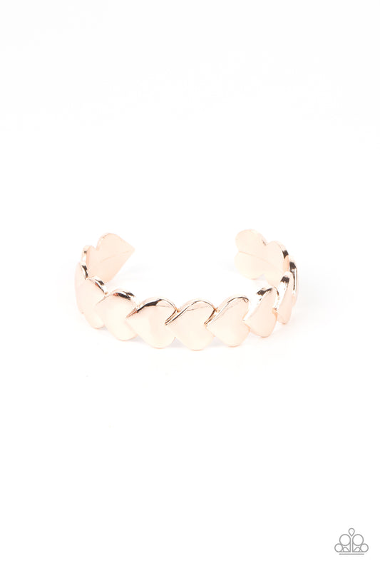 Hearts Galore - Rose Gold Bracelet