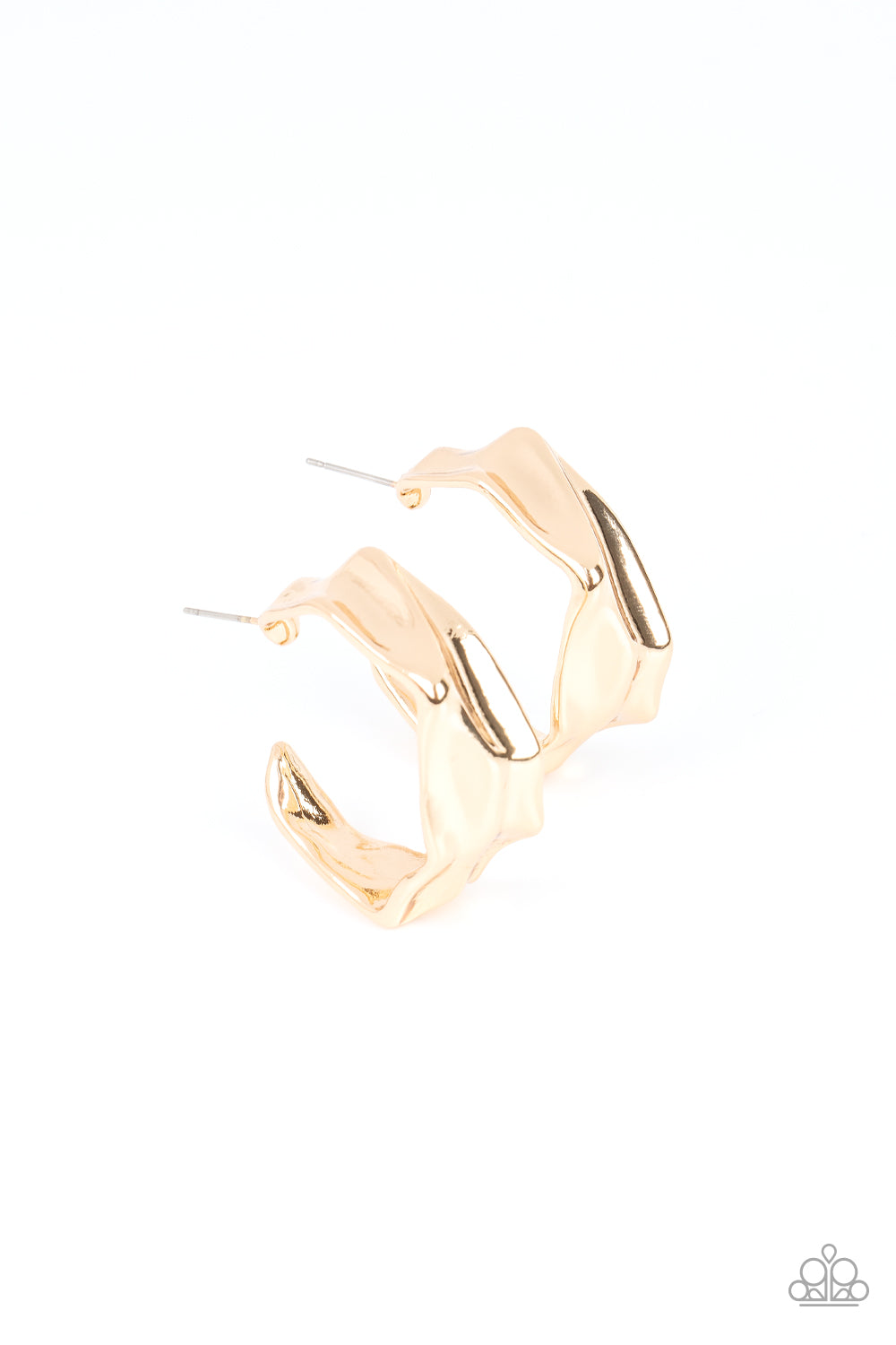 Cutting Edge Couture - Gold Hoop Earring