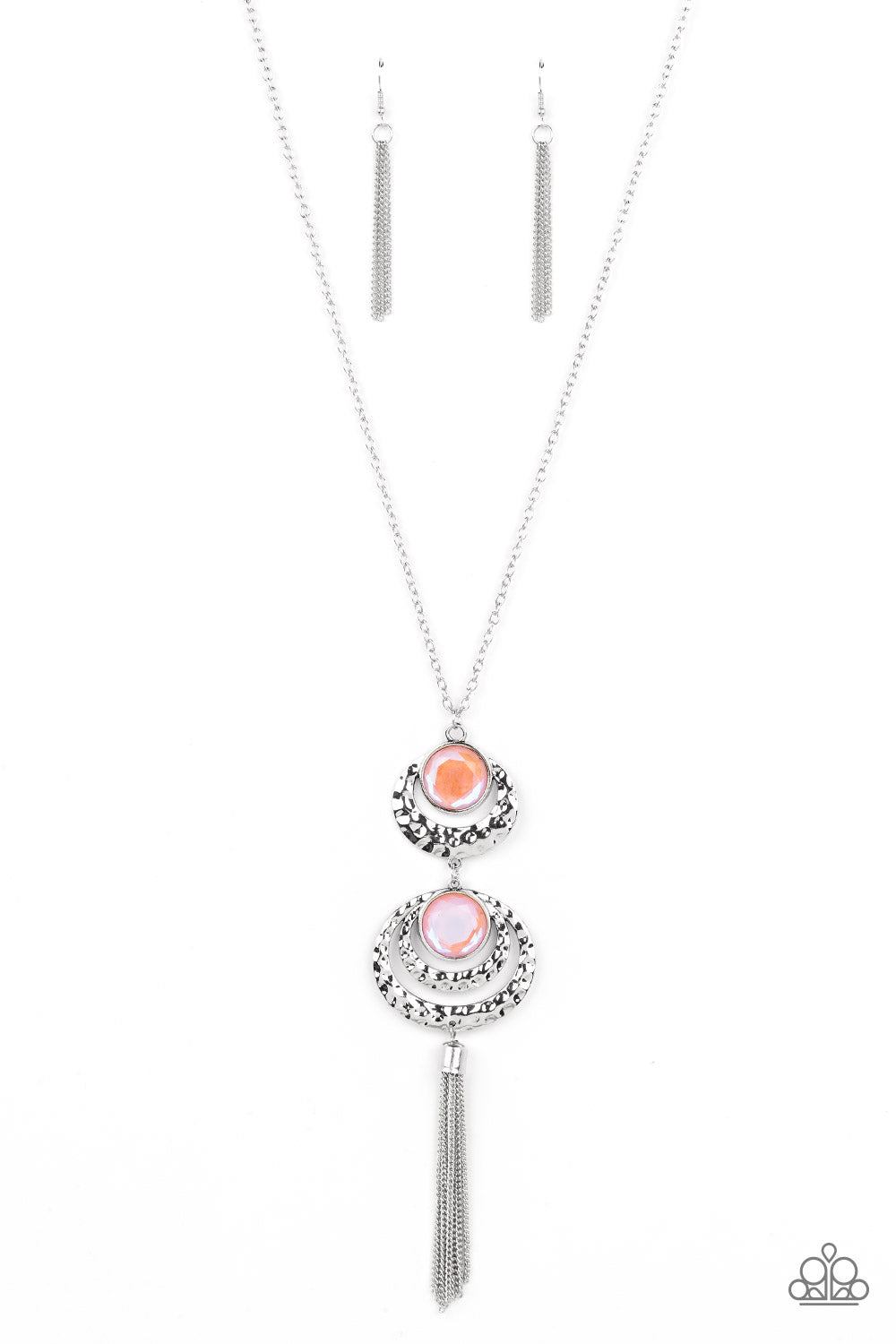 Limitless Luster - Orange Necklace