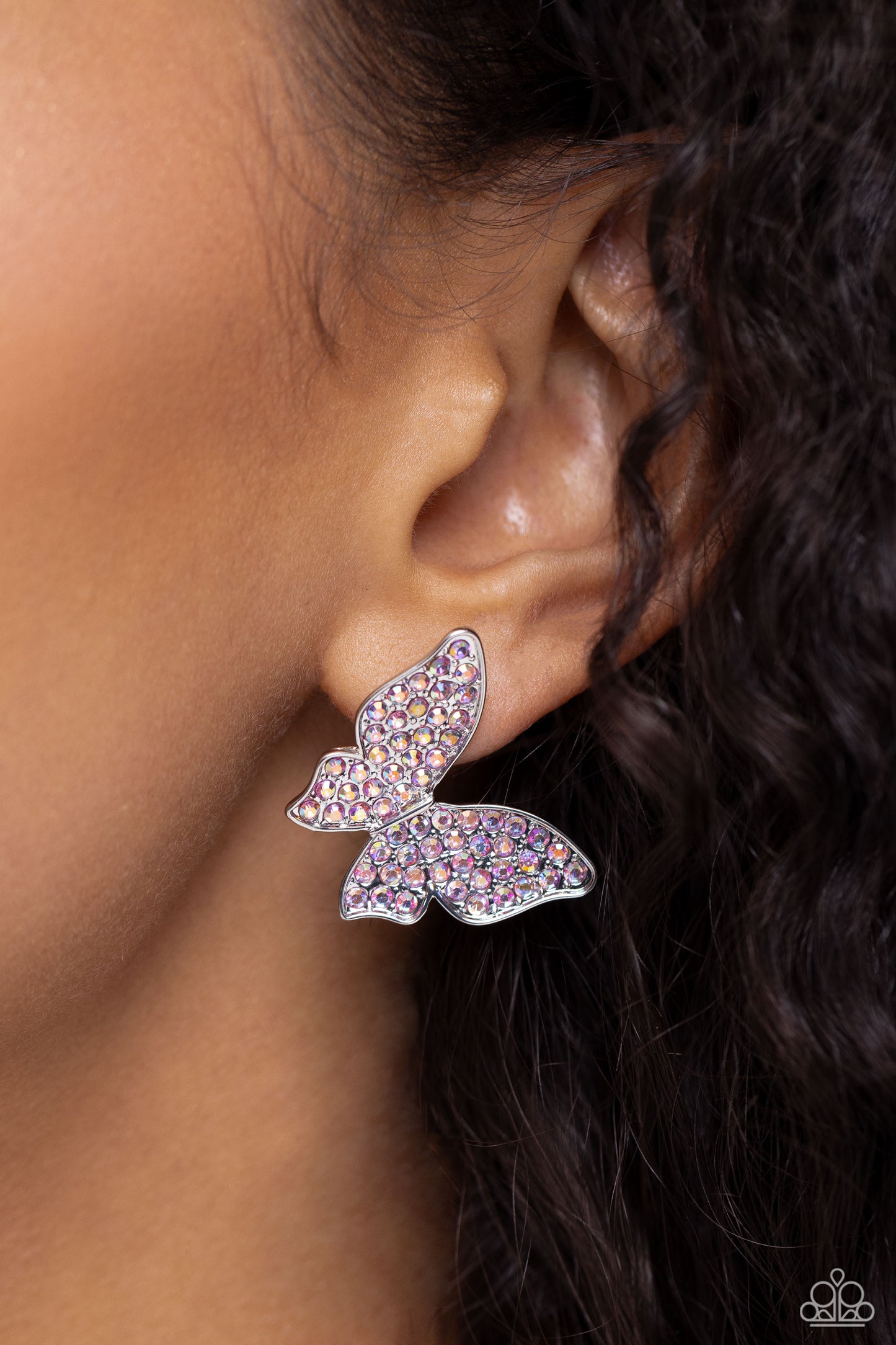 High Life - Pink Post Earring