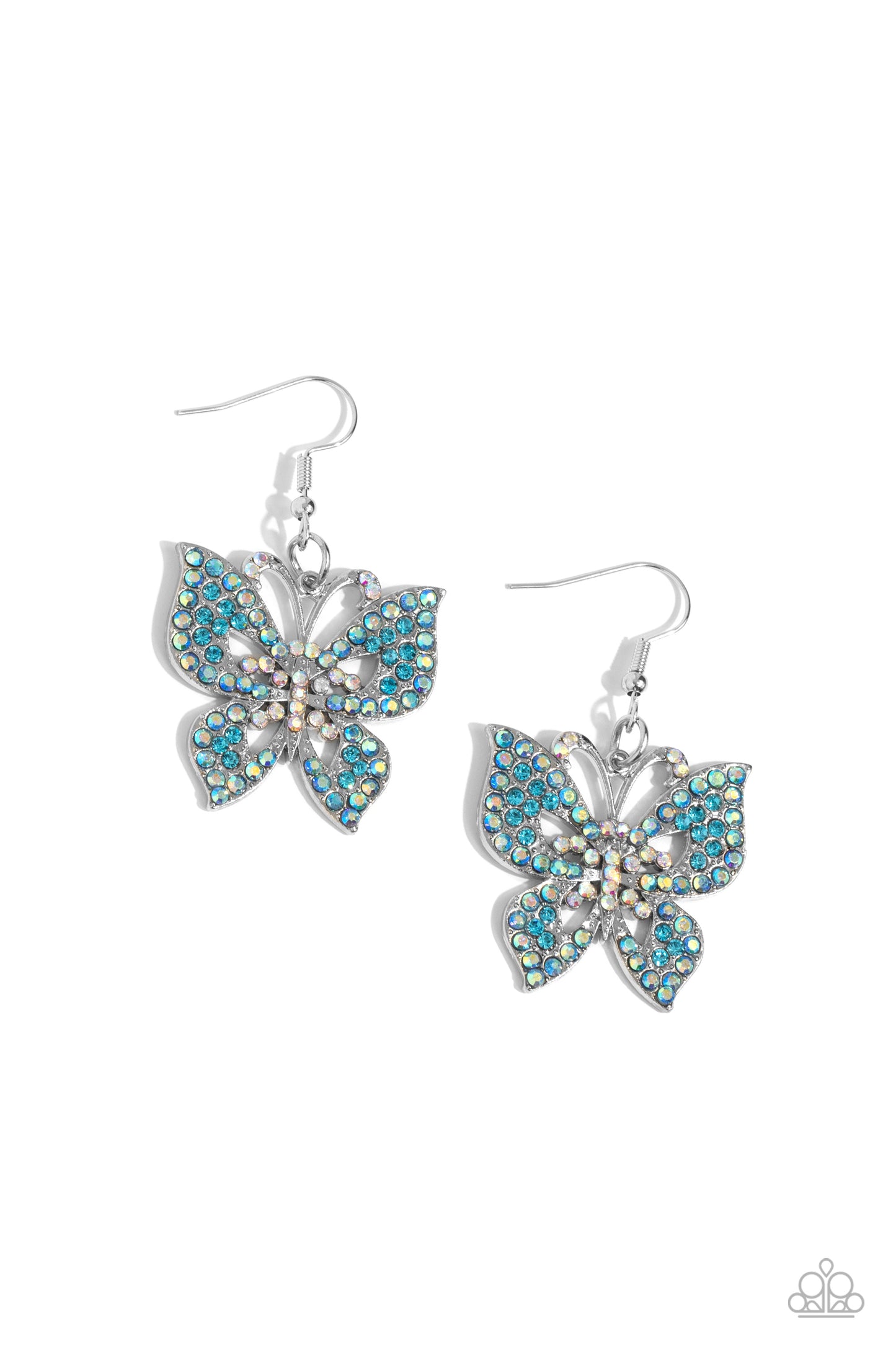 Bejeweled Breeze - Blue Earring